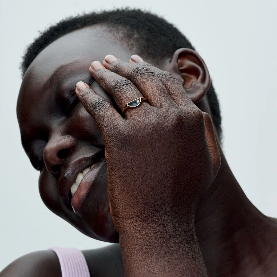 PANDORA Me 14K Ոսկեպատ Արծաթյա Մատանի/ 163325C01-52