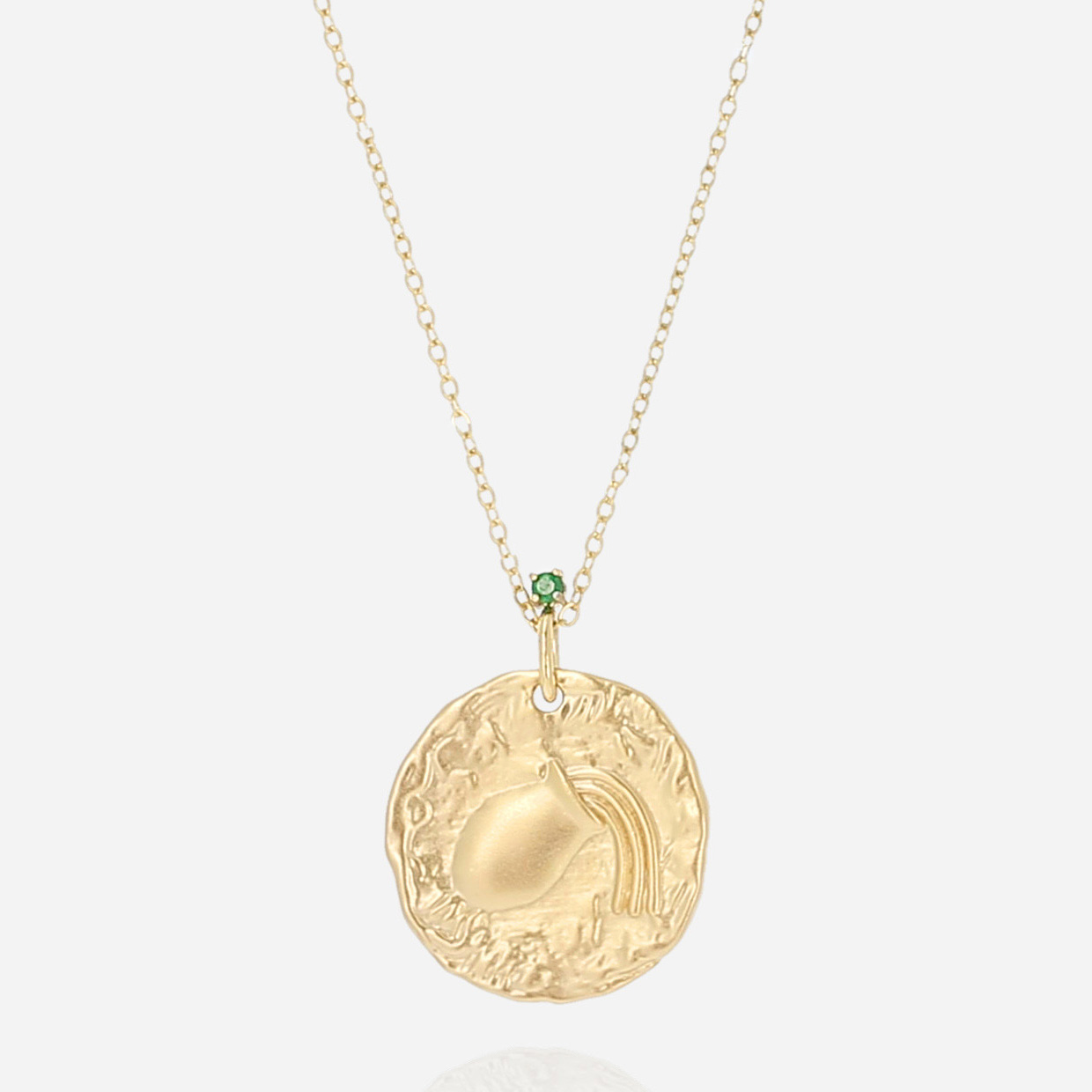 Zag Bijoux 24K Gold Plated Stainless Steel Surgical Necklace/ SNM21348-01VER