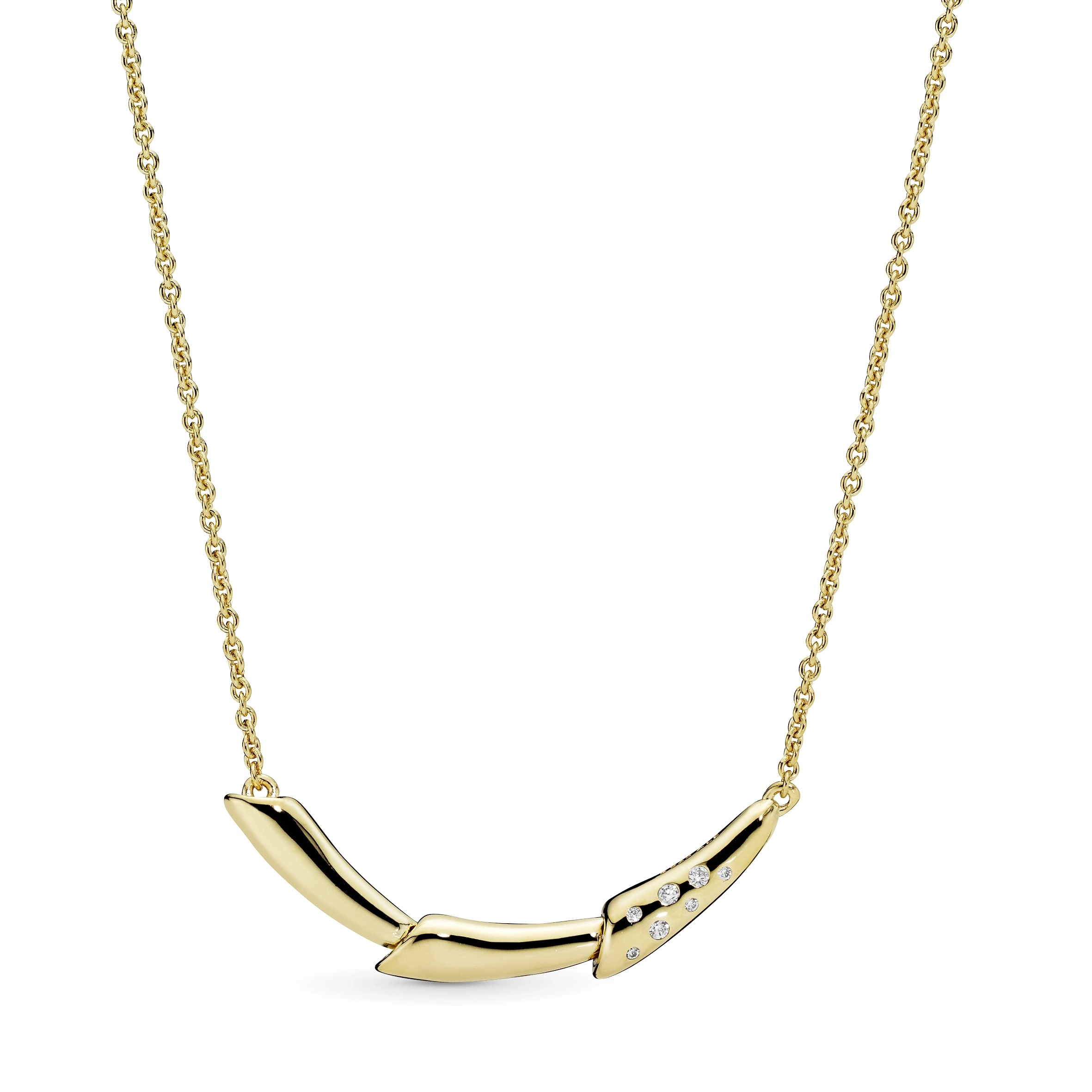 PANDORA Shine 14K Ոսկեպատ Արծաթյա Վզնոց/ 367958CZ-50