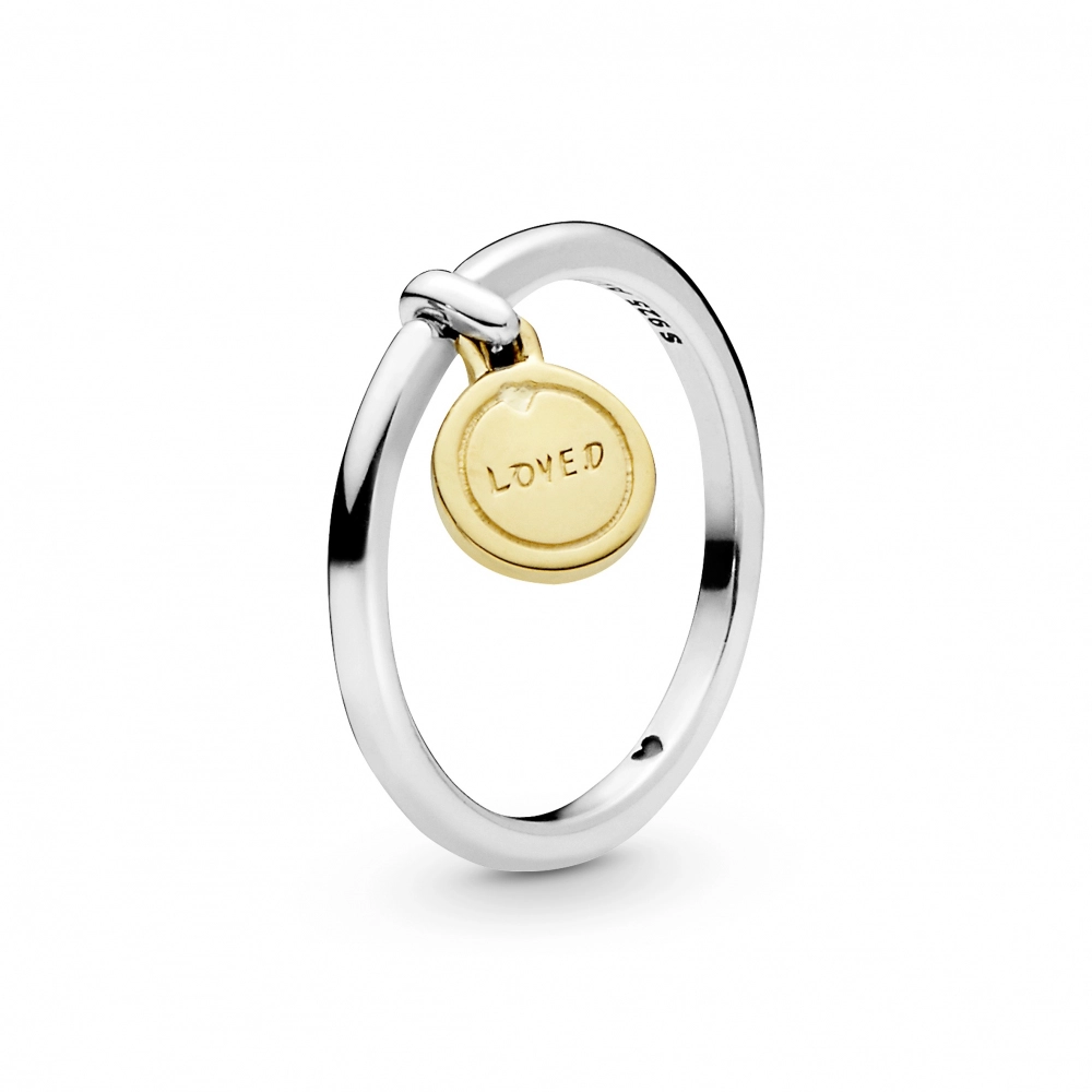 PANDORA Shine 14K Gold Plated Silver Ring/ 167823-56