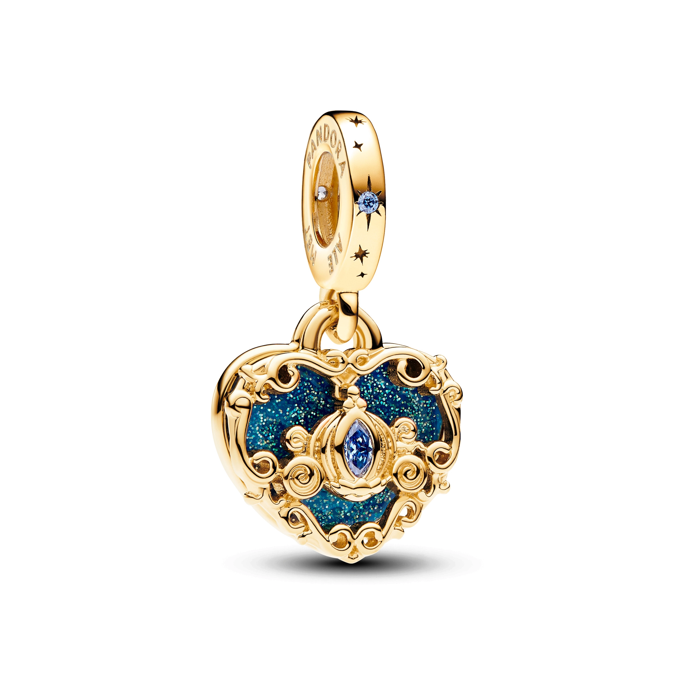 PANDORA Disney 14K Позолоченный Серебряный Шарм/ 763072C01