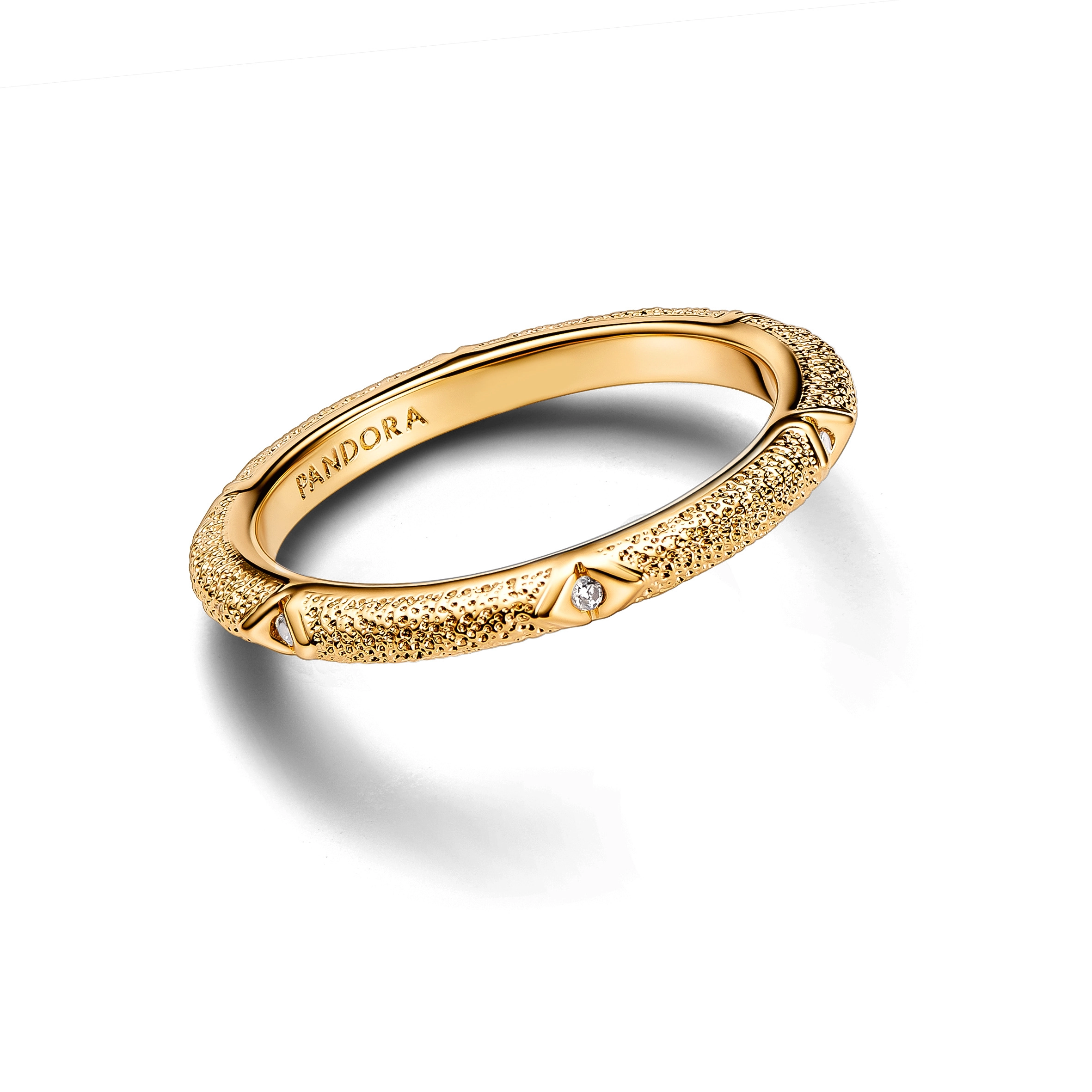PANDORA Me 14K Gold Plated Silver Ring/ 163322C01-50