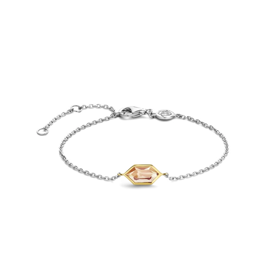 Ti Sento 14K Gold Plated Silver Bracelet/ 23029NU