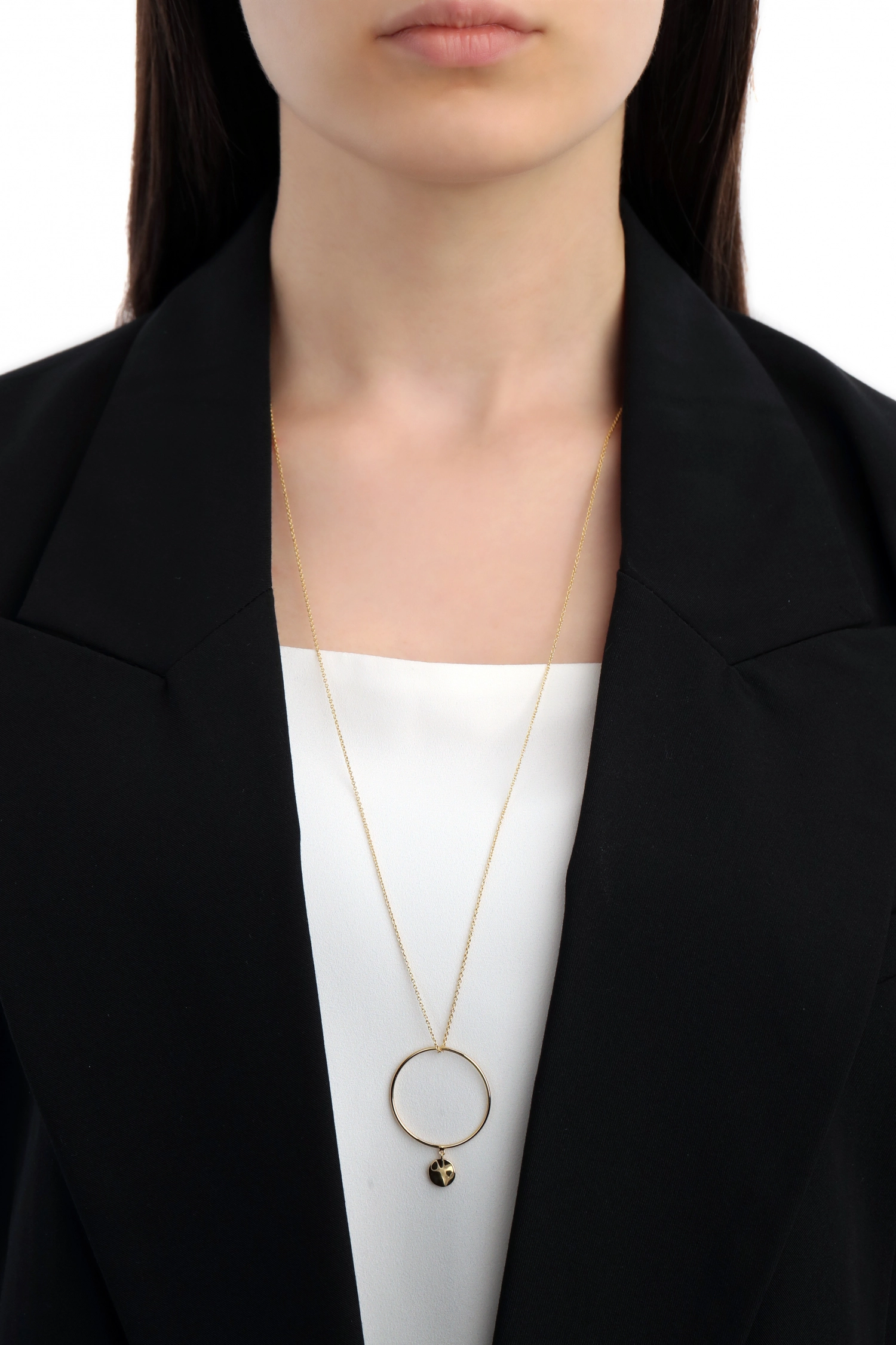 Ania Haie 14K Ոսկեպատ Արծաթյա Վզնոց/ N007-02G