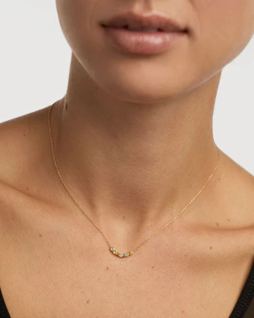 PDPAOLA 18K Gold Plated Silver Necklace/ CO01-859-U