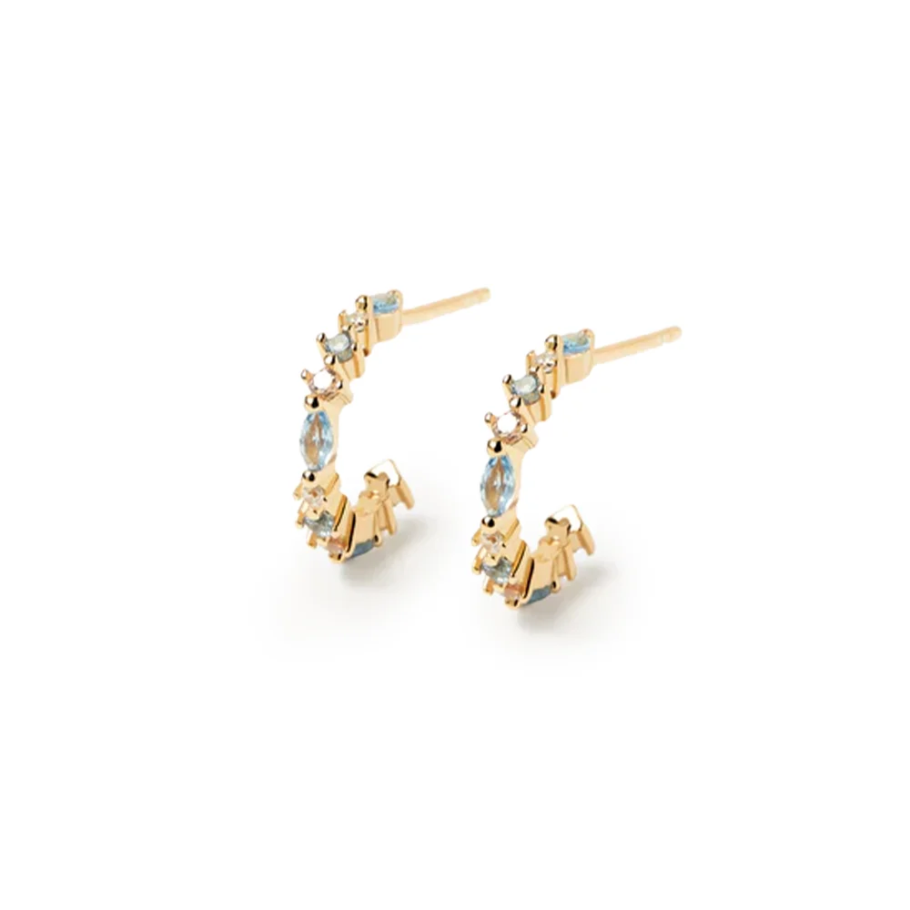 PDPAOLA 14K Gold Plated Silver Earring/ AR01-219-U