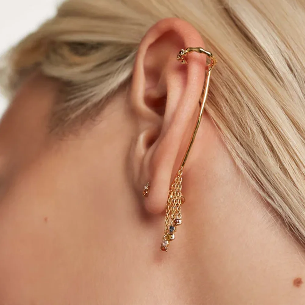 PDPAOLA 18K Ոսկեպատ Արծաթյա Քաֆֆ/ AR01-307-U