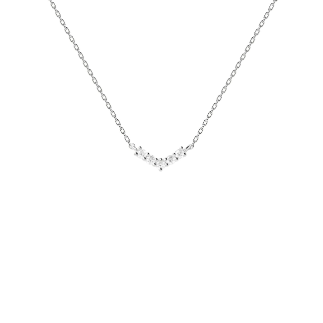 PDPAOLA Silver Necklace/ CO02-485-U