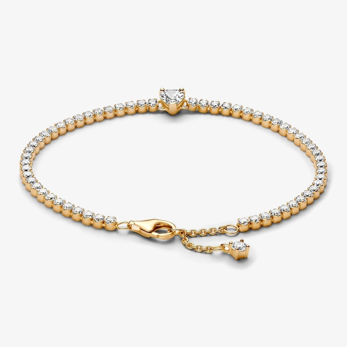 PANDORA Timeless 14K Gold Plated Silver Bracelet/ 560041C01-18