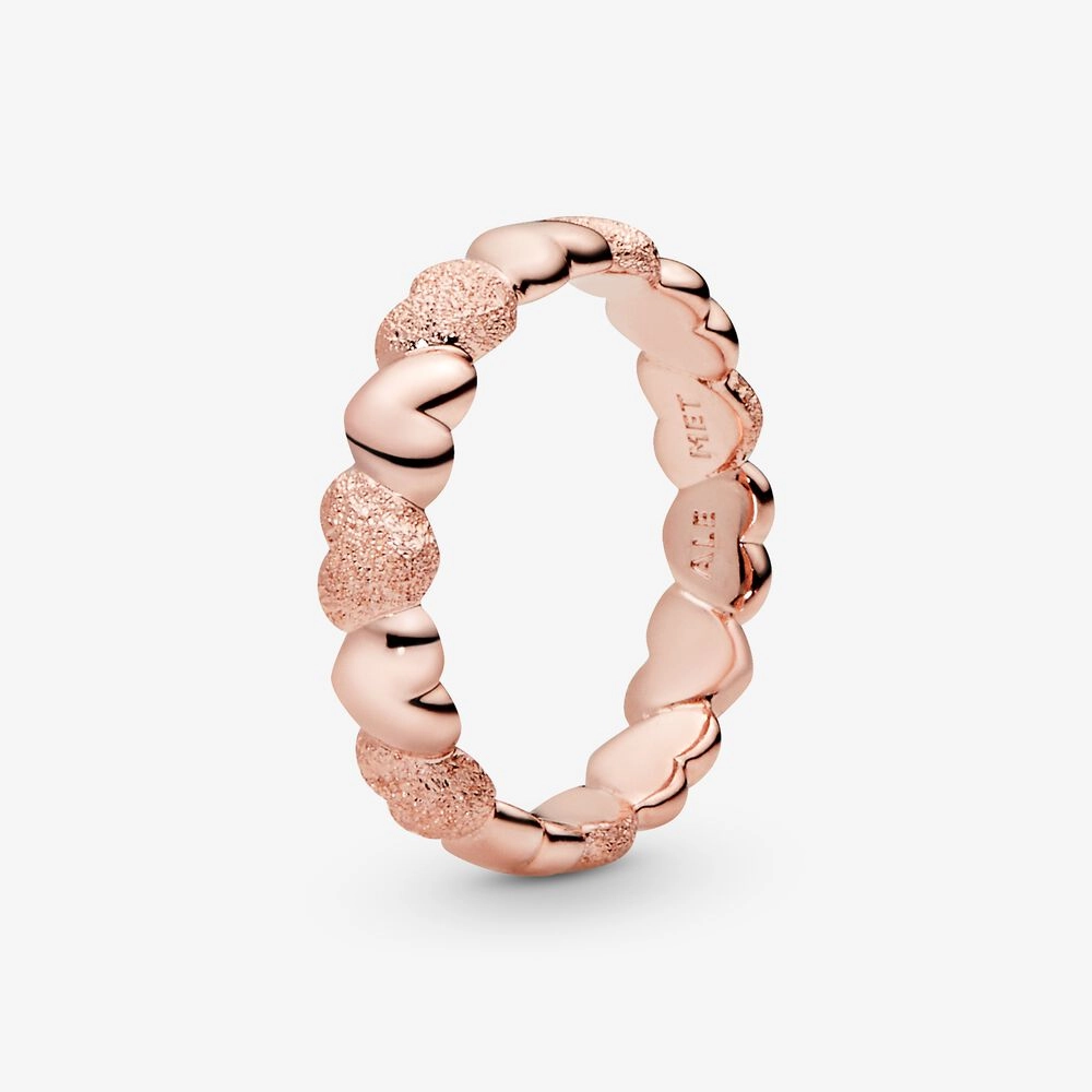 PANDORA Rose 14K Վարդագույն ոսկու պատվածքով Արծաթյա Մատանի/ 187950-50