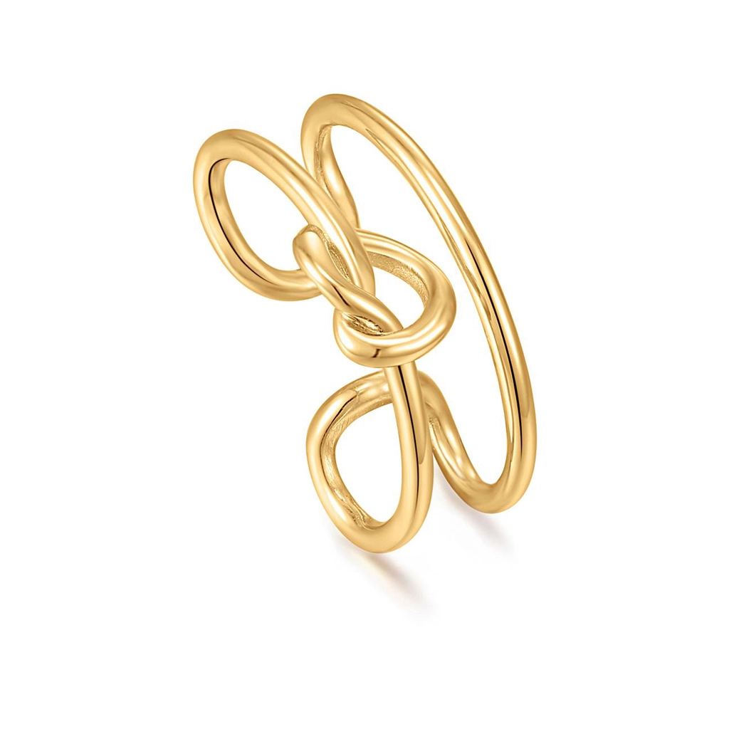 Ania Haie 14K Ոսկեպատ Արծաթյա Քաֆֆ/ E029-03G
