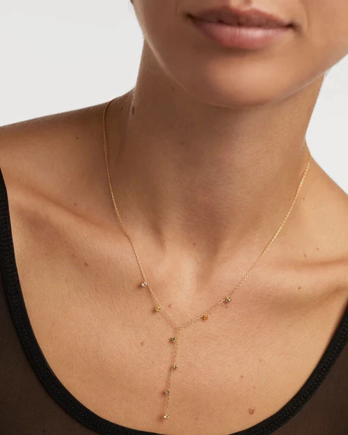 PDPAOLA 18K Gold Plated Silver Necklace/ CO01-864-U