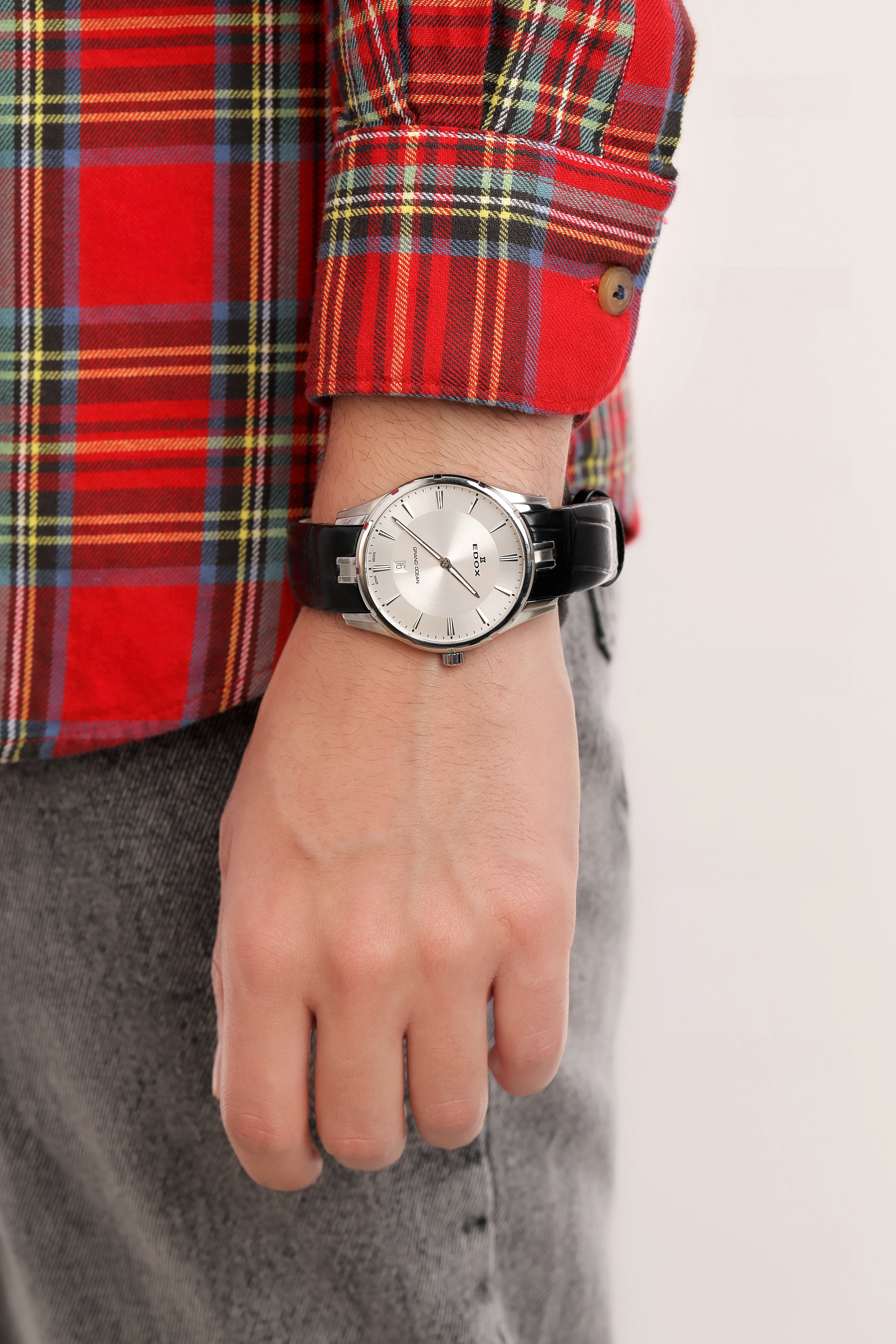 Watches | Edox Men's Wristwatch/ 56002 3C AIN Switzerland | Edox