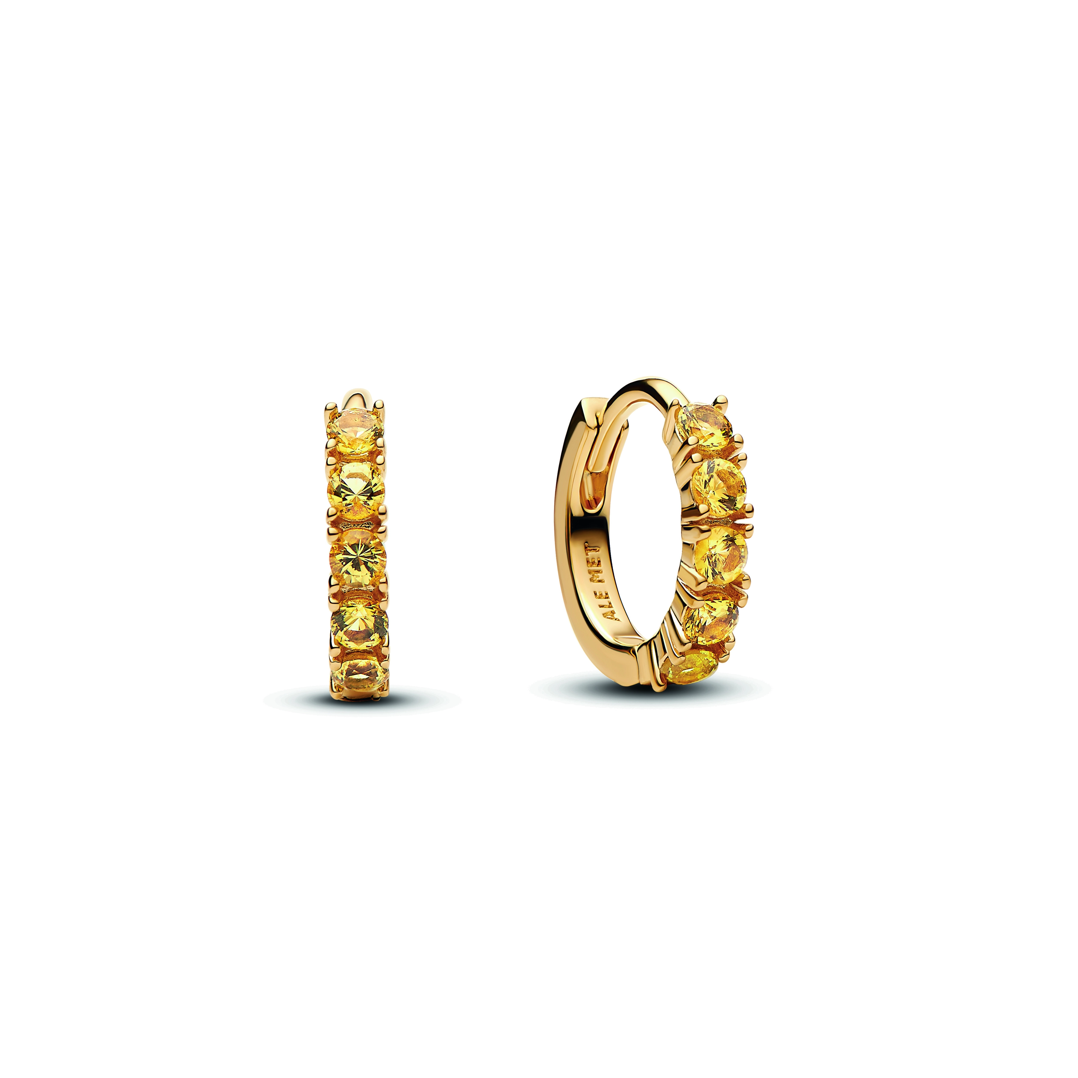 PANDORA ESSENCE 14K Gold Plated Silver Earring/ 263849C01