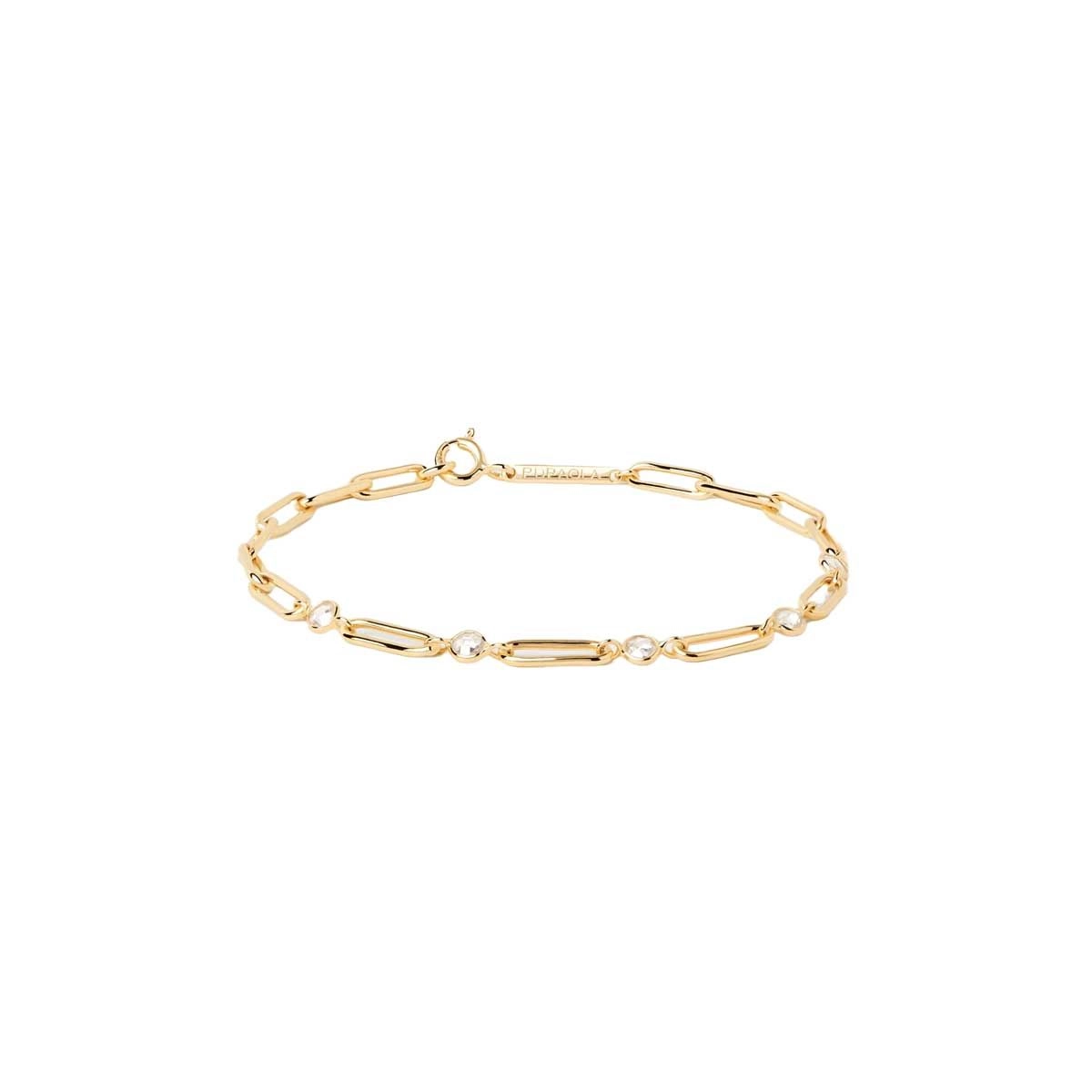 PDPAOLA 18K Gold Plated Silver Bracelet/ PU01-406-U