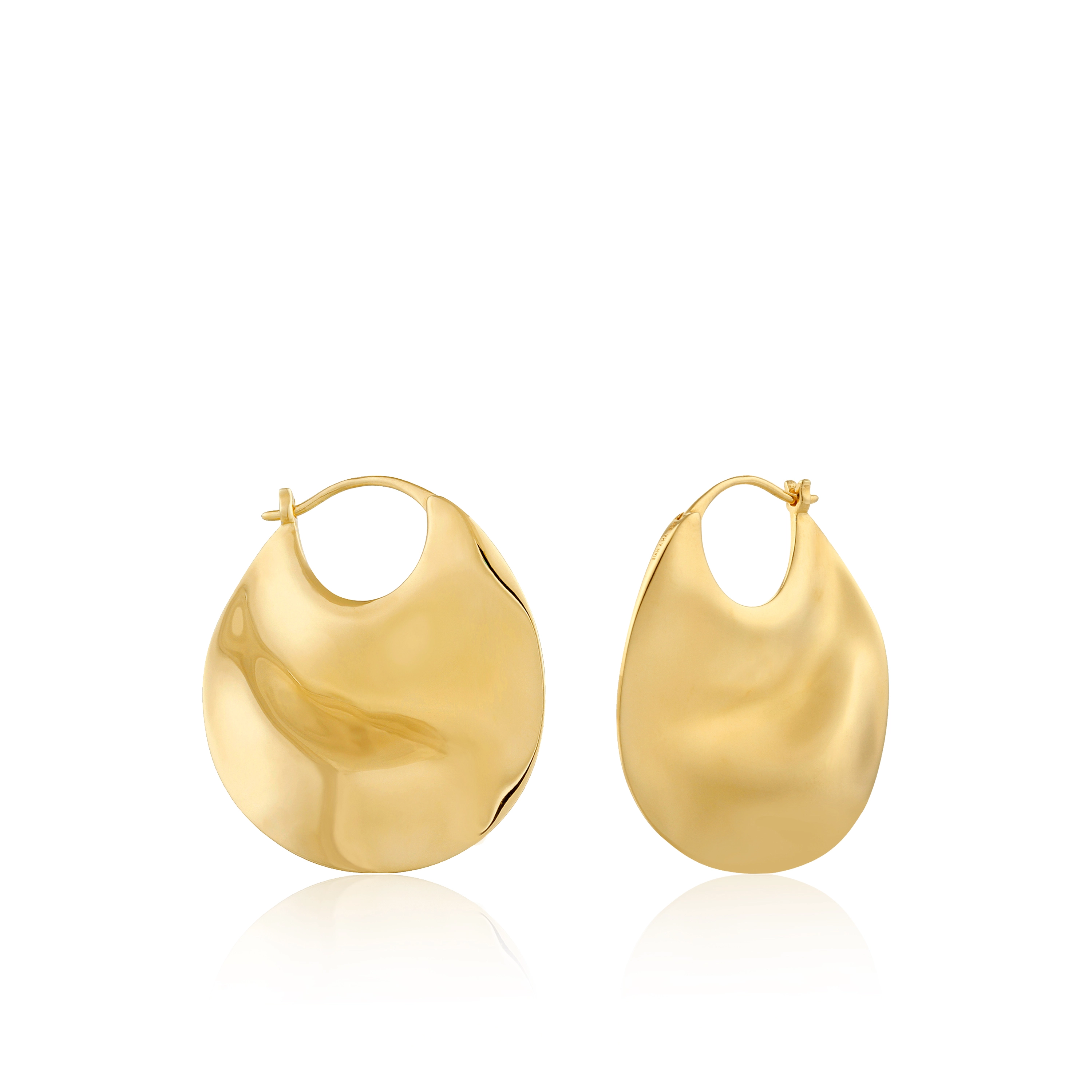 Ania Haie 14K Ոսկեպատ Արծաթյա Ականջօղ/ E007-01G
