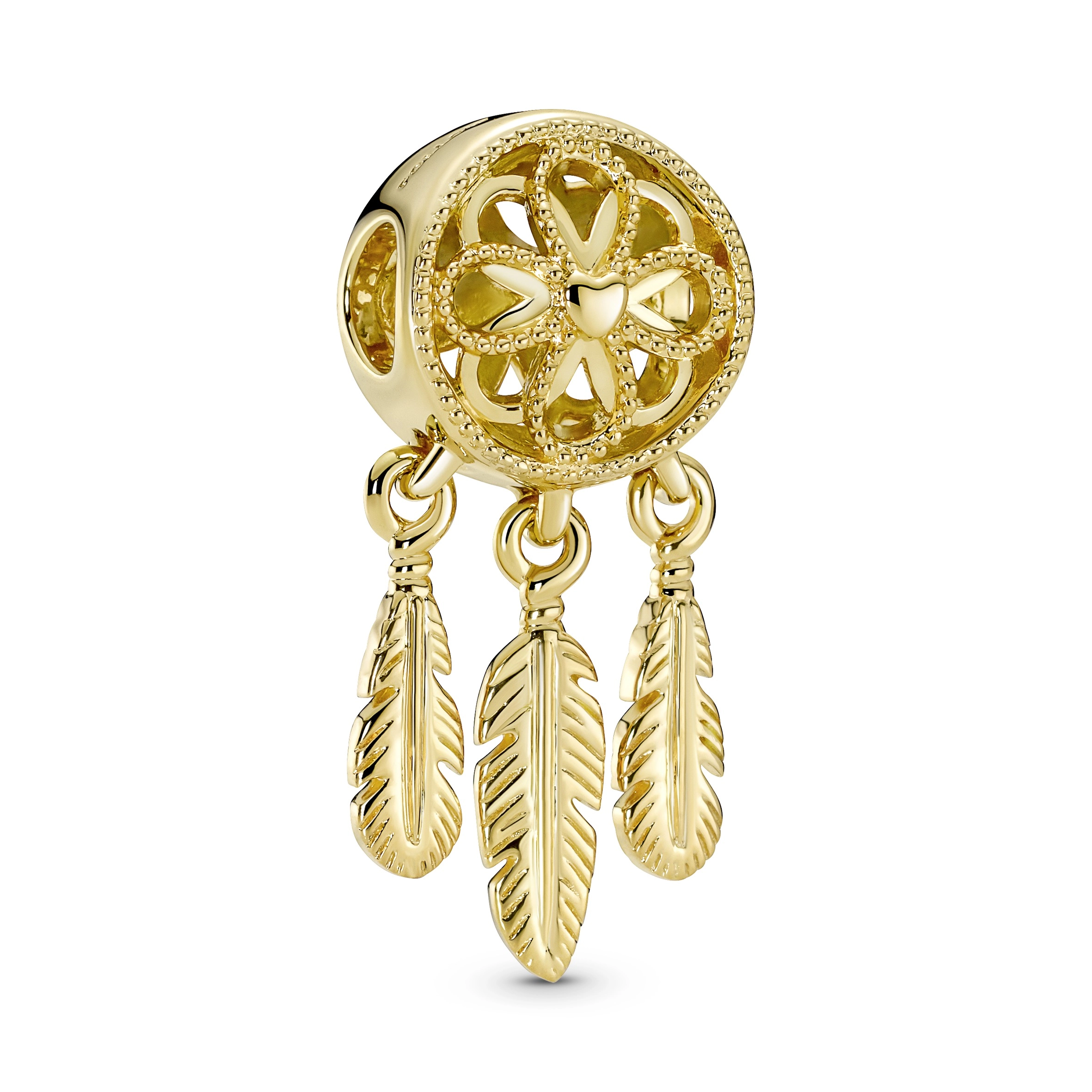 PANDORA Shine 14K Gold Plated Silver Charm/ 767200C00