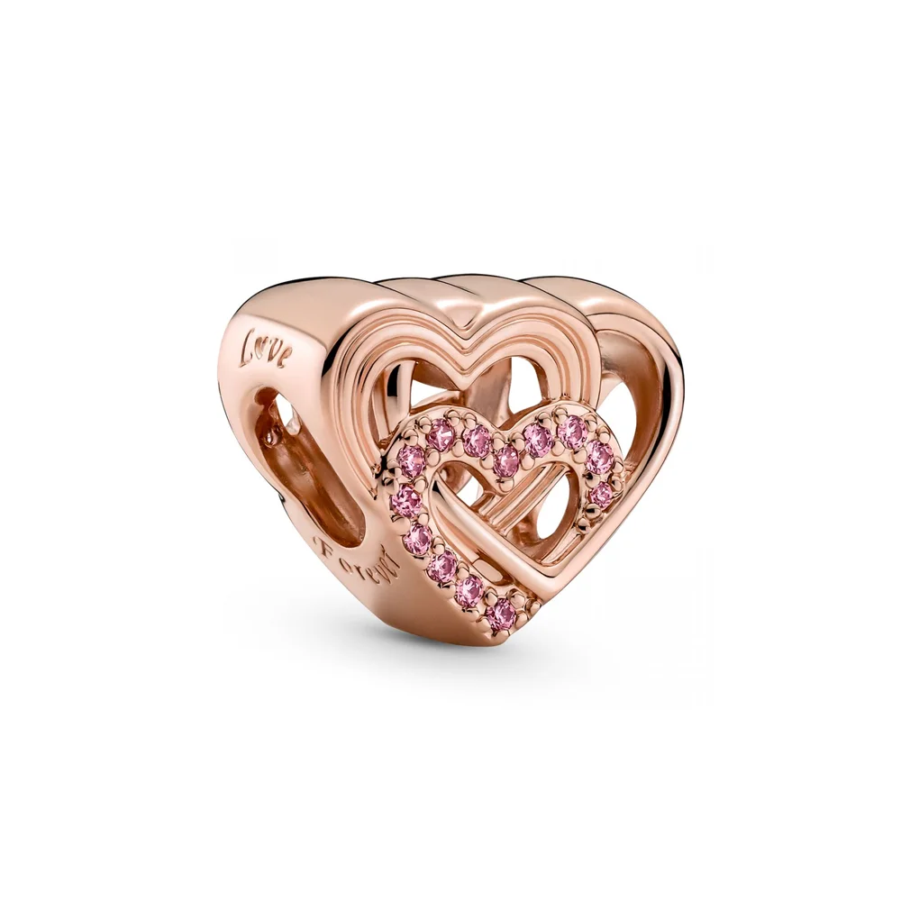 PANDORA Moments 14K Վարդագույն ոսկու պատվածքով Արծաթյա Չարմ/ 789529C01