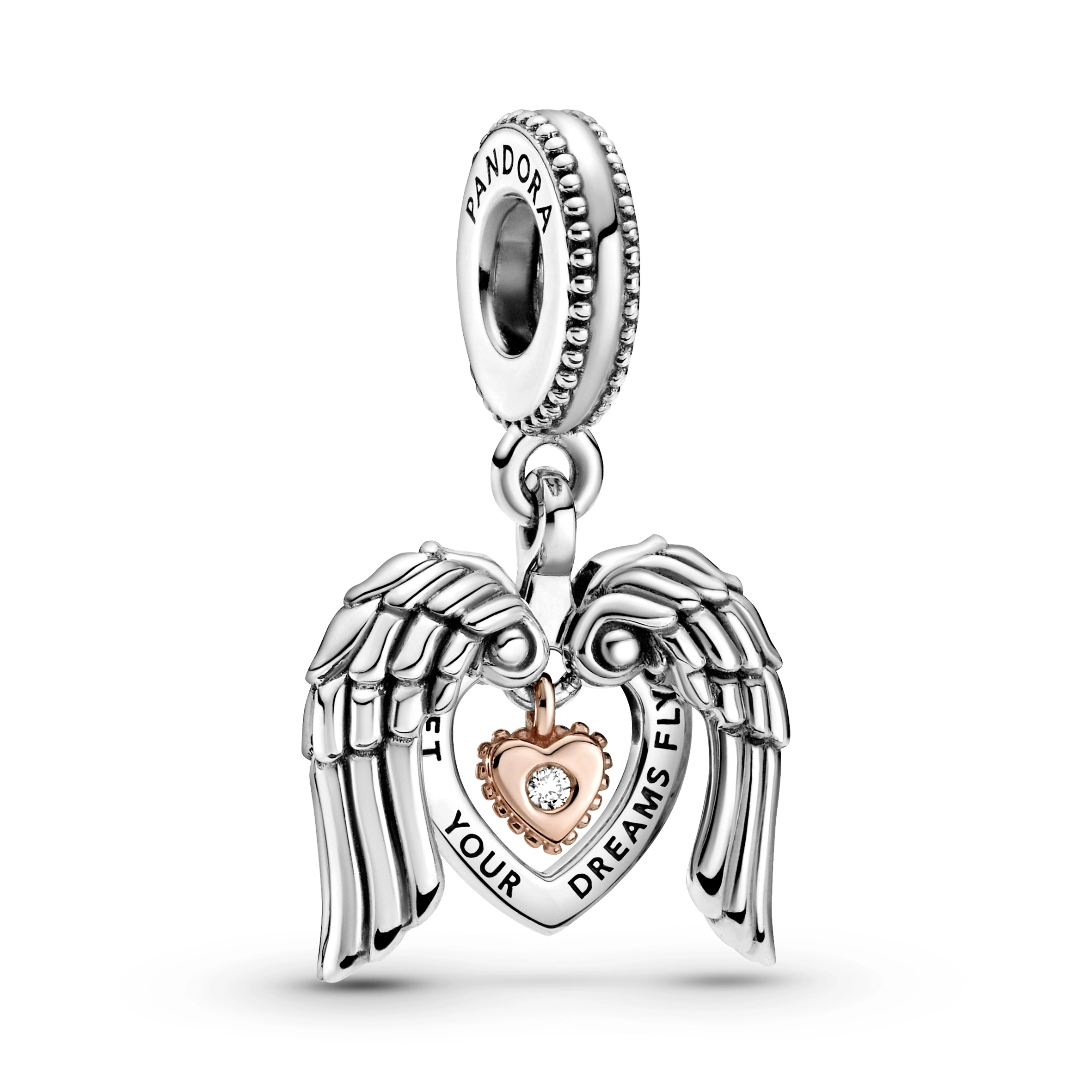 PANDORA Moments 14K Վարդագույն ոսկու պատվածքով Արծաթյա Չարմ/ 789296C01