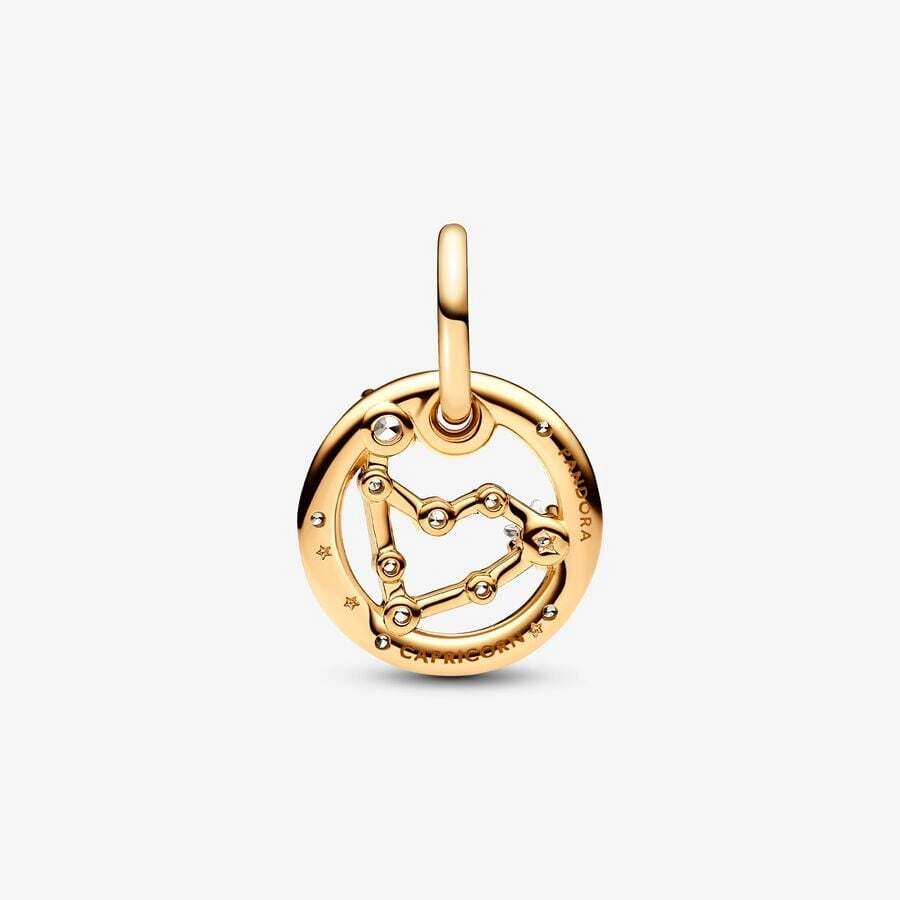 PANDORA Moments 14K Gold Plated Silver Charm/ 762720C01