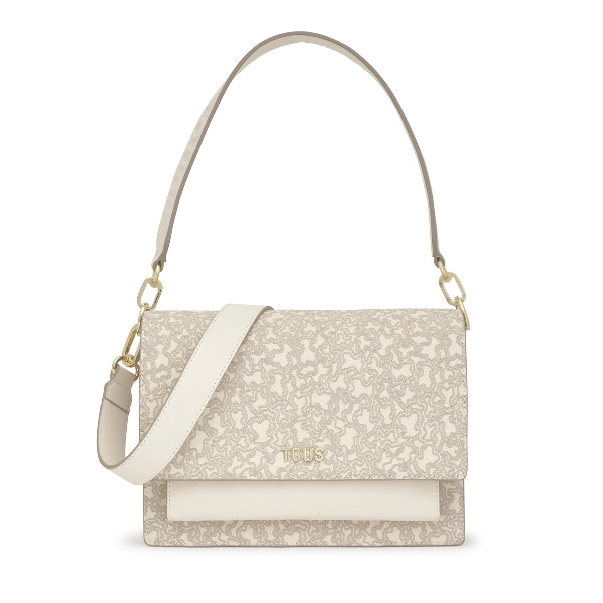 PU.PVC,HANDBAG M.AUDREE KMINI LINE BEIG