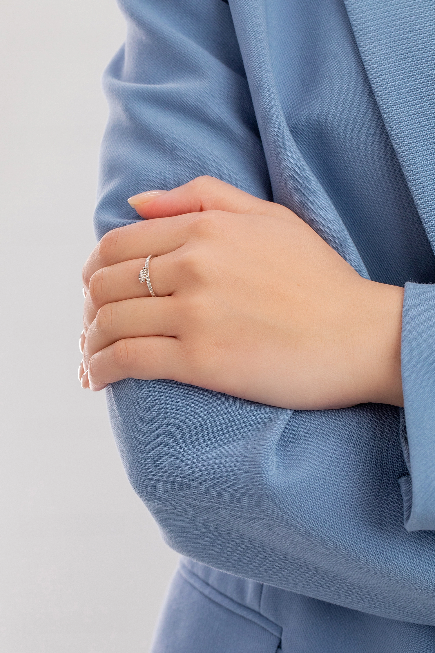L'atelier Precieux Silver Ring/ 1920810-50