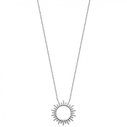 NECKLACE SILVER 925 RHODIUM PLATED    