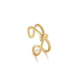 Ania Haie 14K Ոսկեպատ Արծաթյա Մատանի/ R029-01G
