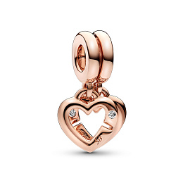 PANDORA Moments 14K Ոսկեպատ Արծաթյա Չարմ/ 789538C01