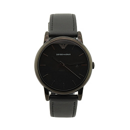 ANALOG WATCH 0 JWL SS LEATHER STRAP