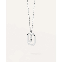 PDPAOLA Silver Necklace/ CO02-521-U