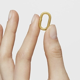 TOUS Серебряный Кулон с позолотой 18K / 1004089600