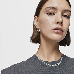 TOUS 925 Sterling Silver Necklace/1004146600