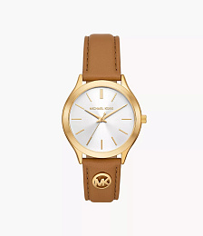 ANALOG WATCH 0 JWL GP LEATHER STRAP