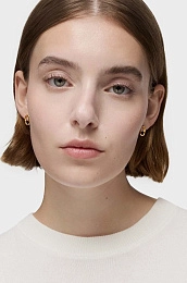 TOUS 18K Gold Earring/ 1004227000