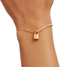 PDPAOLA 14K Ոսկեպատ Արծաթյա Թևնոց/ PU01-046-U