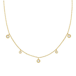 Ania Haie 14K Ոսկեպատ Արծաթյա Վզնոց/ N064-03G