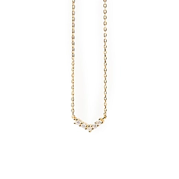 PDPAOLA 14K Gold Plated Silver Necklace/ CO01-485-U