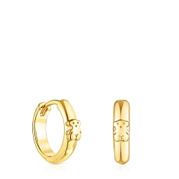 TOUS 18K Gold plated Silver Earring/ 011183530