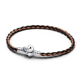 PANDORA Disney Կաշվե Արծաթյա Թևնոց/ 593361C01-S3