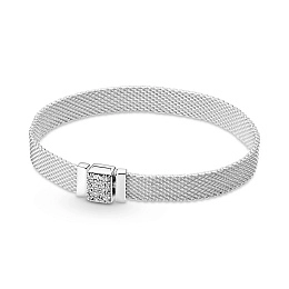 PANDORA Reflexions Silver Bracelet/ 599166C01-16