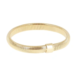 Zag Bijoux 24K Gold Plated Stainless Steel Surgical Bracelet/ SBJ22105-01UNI8-M