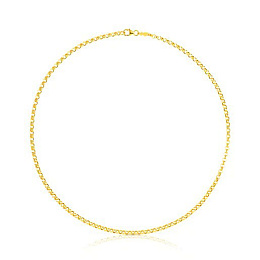 18KT GOLD CHOKER CHAIN 42CM