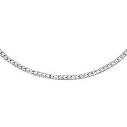 Elan Flat Chain Necklace Short S