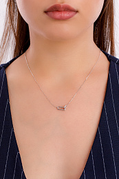 Ania Haie Серебряное Ожерелье/ N037-01H