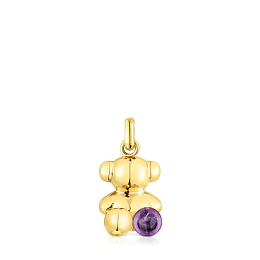 Кулон TOUS из серебра с 18K позолотой/211564590