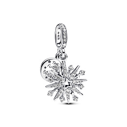 PANDORA Moments Silver Charm/ 793512C01