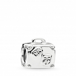 Suitcase silver charm/Серебряный шарм