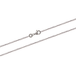 CHAIN SILVER 925 RHODIUM PLATED