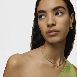 TOUS 18K Gold plated Silver Necklace/ 311562560